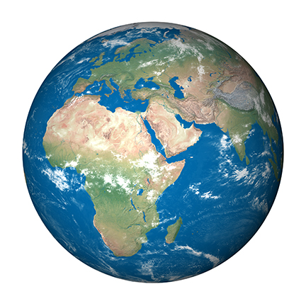 Image of the globe